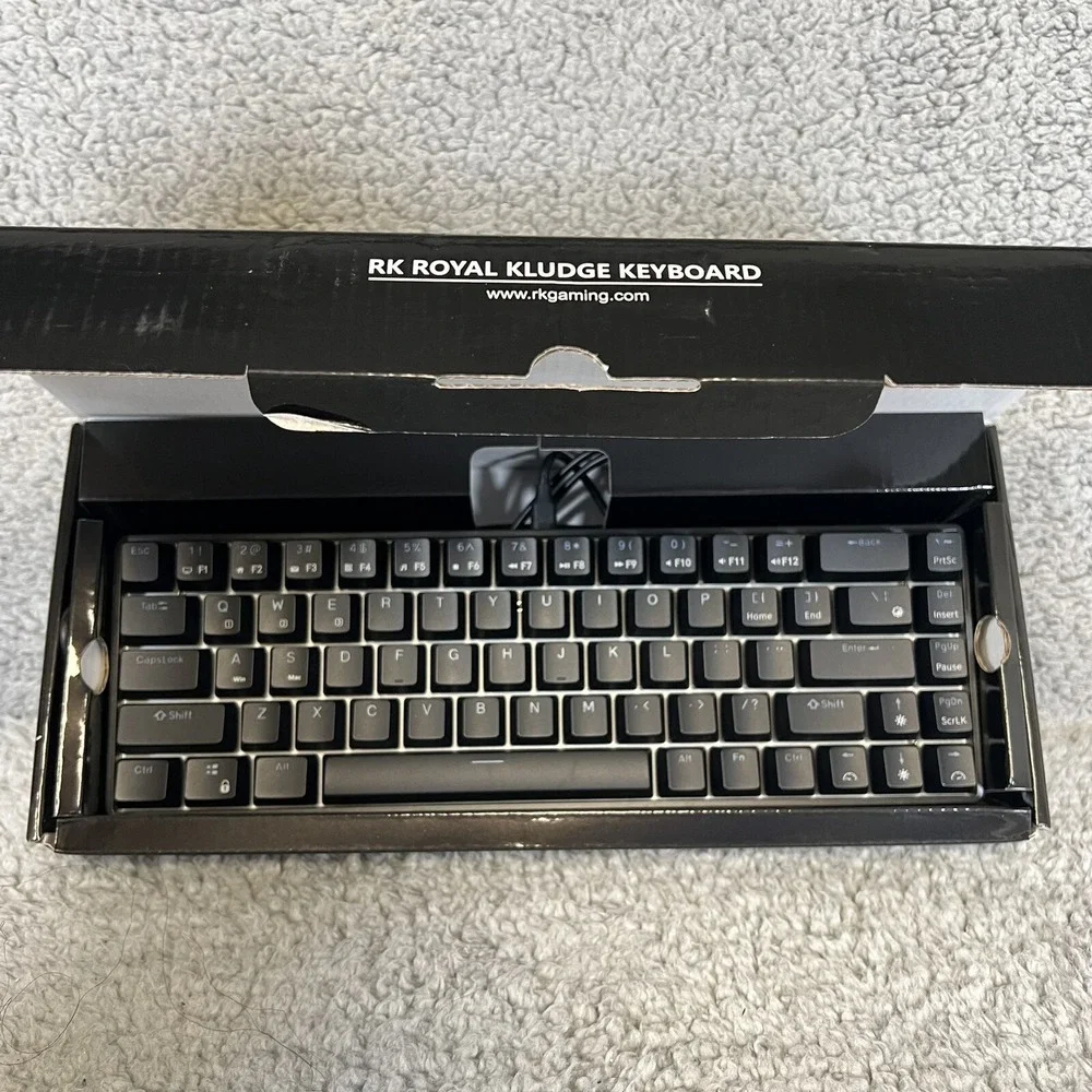 Royal Kludge RK68 Gaming Wireless‎ Swappable 65% Mechanical Bluetooth Keyboard
